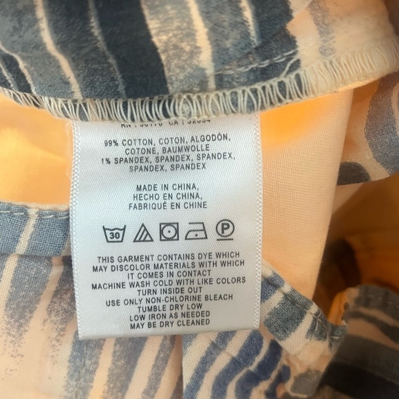 ANTHROPOLOGIE Peach Relaxed Chino Pants - Picture 5 of 5